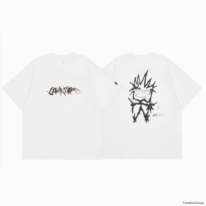 Travis Scott Gift Ready Graphic T-shirt Brown Travis Scott with Standout Detail