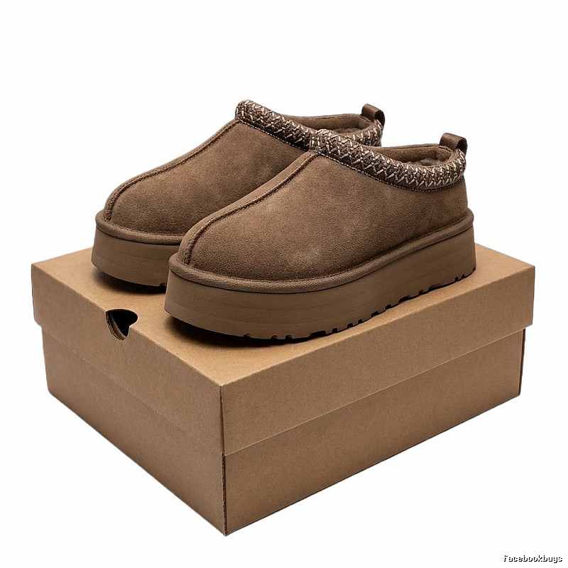 UGG retro brown thick-soled shoes