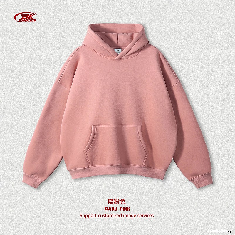 Weekend Pullover hoodie Navy Blank Kangaroo for Seasonal Looks
