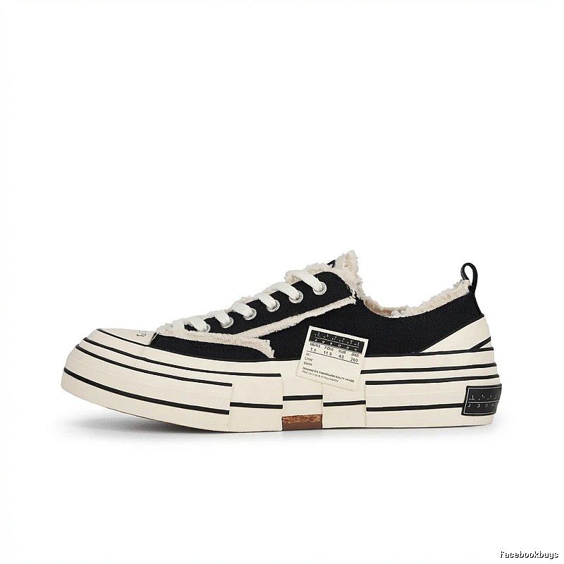 Xvessel vulcanized retro-style skate shoes