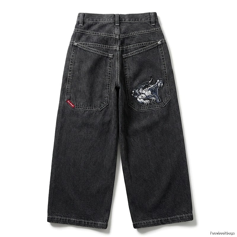 Y2K dark style jeans